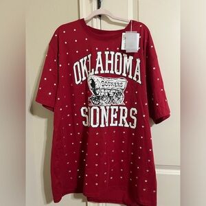 Oversized Sooner Tshirt